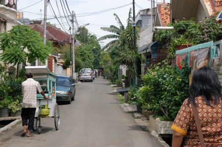 De wijk Tjideng in het centrum van Jakarta