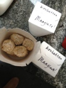 kroketten - klaar voor de uitzending