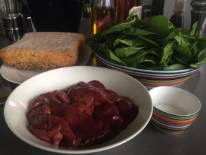 De mise en place voor de Heel Holland Prakt inzending van Henk Oudelaar