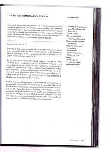 Quiche met membrillo en stilton