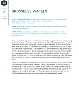 Brusselse wafels van Jeroen Meus uit 'Mijn 200 klassiekers'
