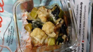 Een kleine portie van dit gerecht