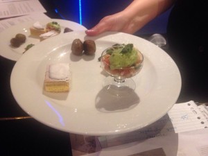 Het mini-kerstdiner uit de bladen