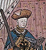 Utrechters smeken om genade, in hun hemd en op blote knieën. Ze doen dat bij Willem IV, graaf van Holland. Holland en Utrecht lagen in de 14de eeuw voortdurend met elkaar overhoop.